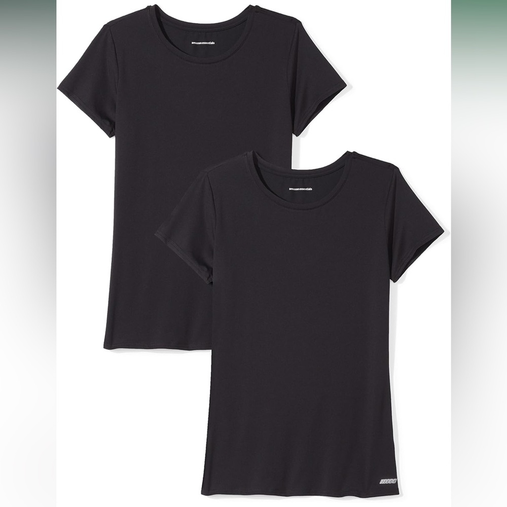 2 Women’s Black T-Shirt Set